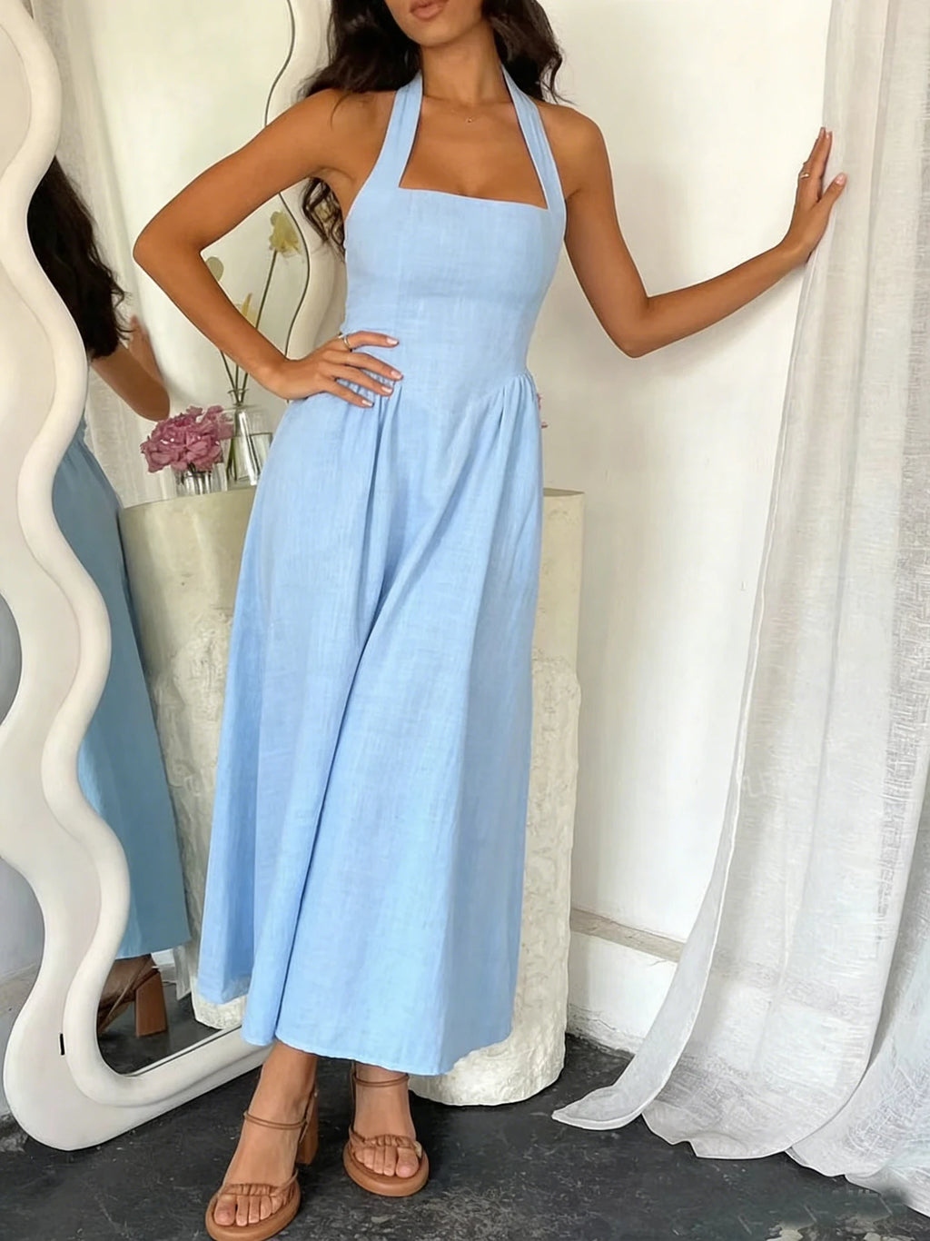 Azure Muse Dress