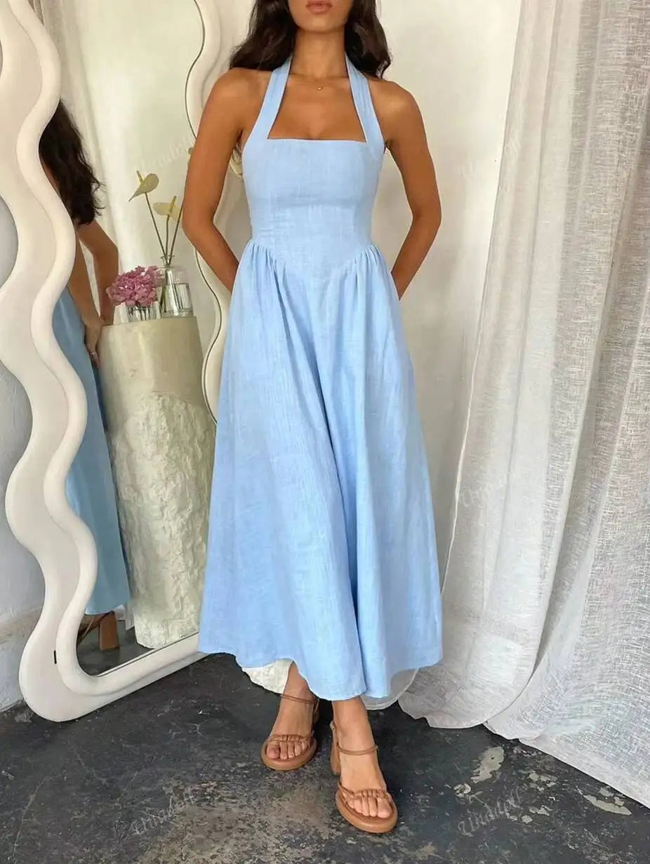 Azure Muse Dress