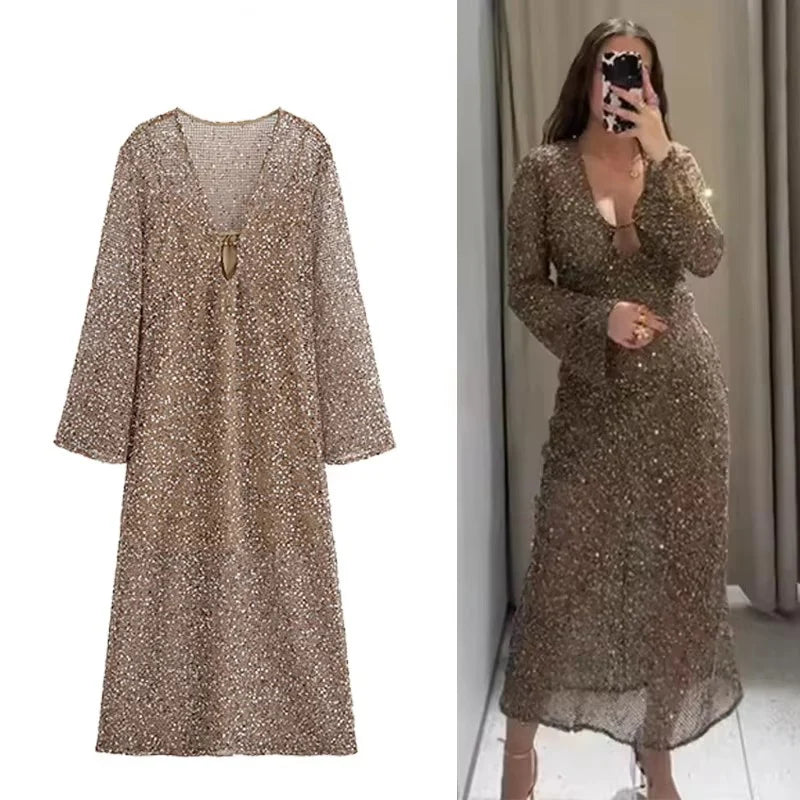 Midnight Spark Dress ﻿