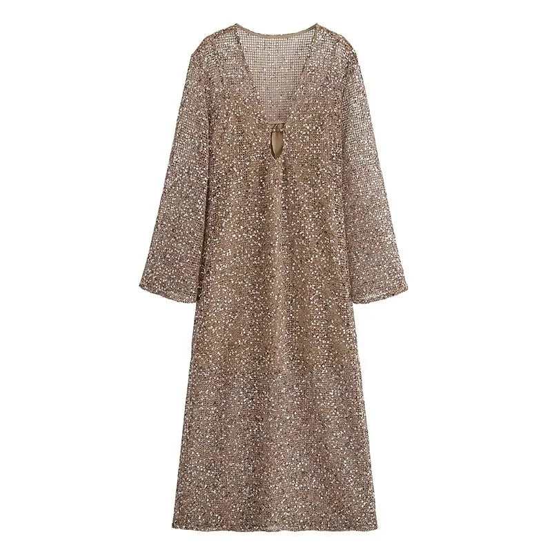 Midnight Spark Dress ﻿