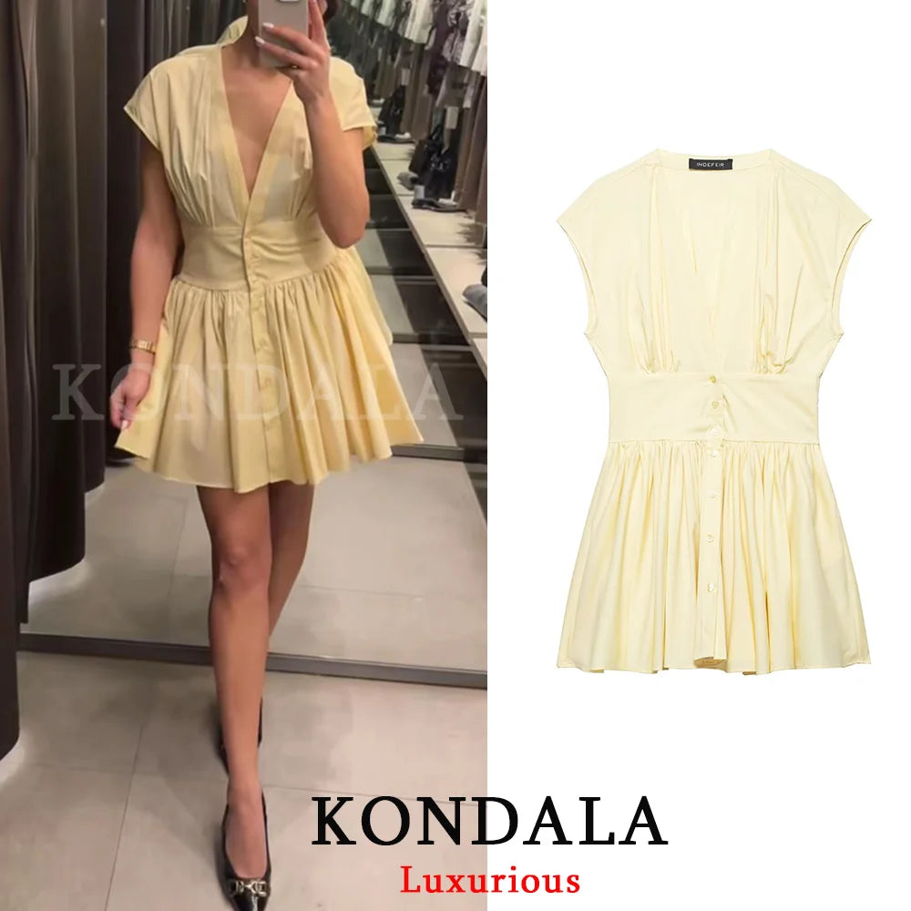 Golden Glow Dress